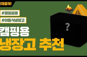 캠핑용 냉장고 추천 TOP 5 차량용 이동식 아이스박스 2023 순위 11월