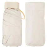 베이지색 양산과 커버